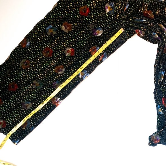 NWT anthropologie pasquette velvet wide-leg pants - Picture 8 of 14